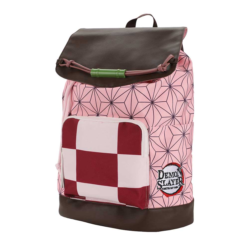 BioWorld Backpack Demon Slayer Nezuko AOP Slouch Backpack BPA29XDDMSPP00
