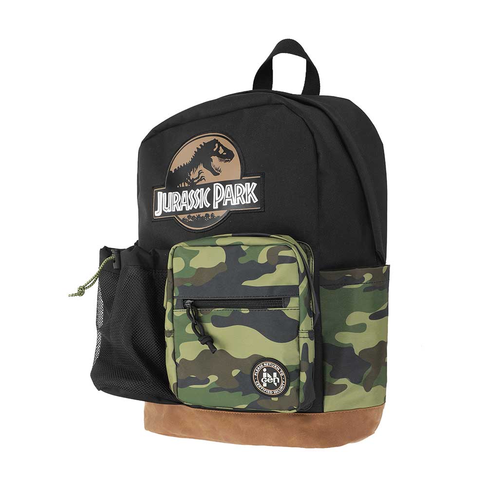 BioWorld Backpack Jurassic Park INGEN Hydration Camo Backpack BPA6JZ9JPAPP00