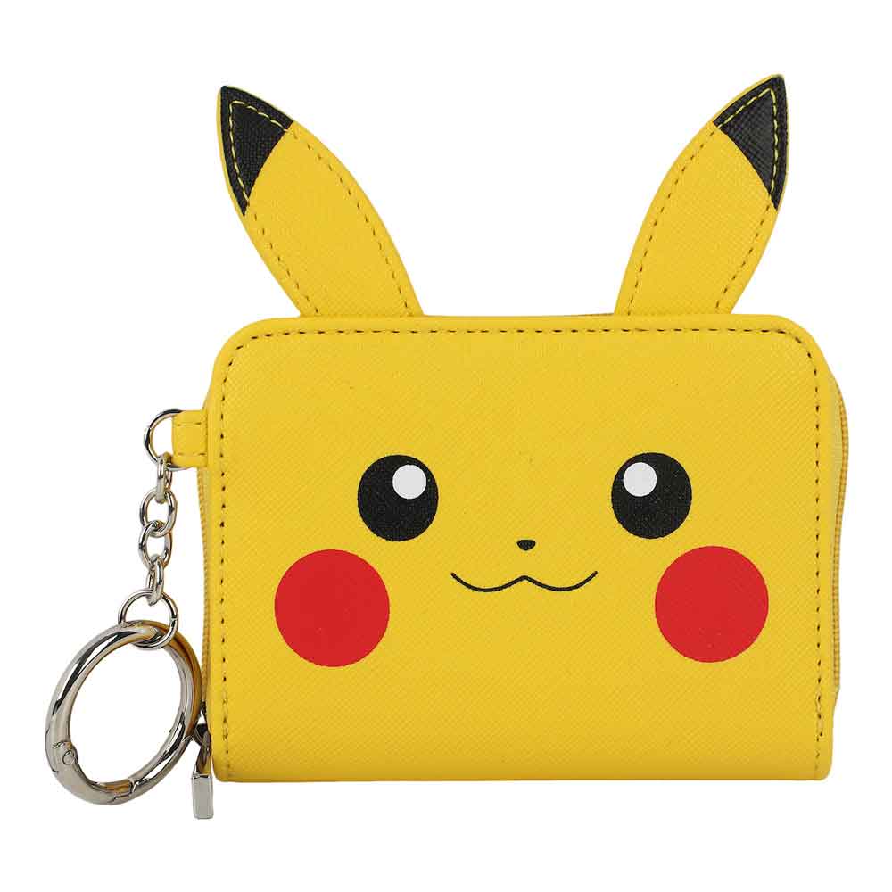 Japan Pokemon Mini Gadget Case Pouch - Pikachu / Black