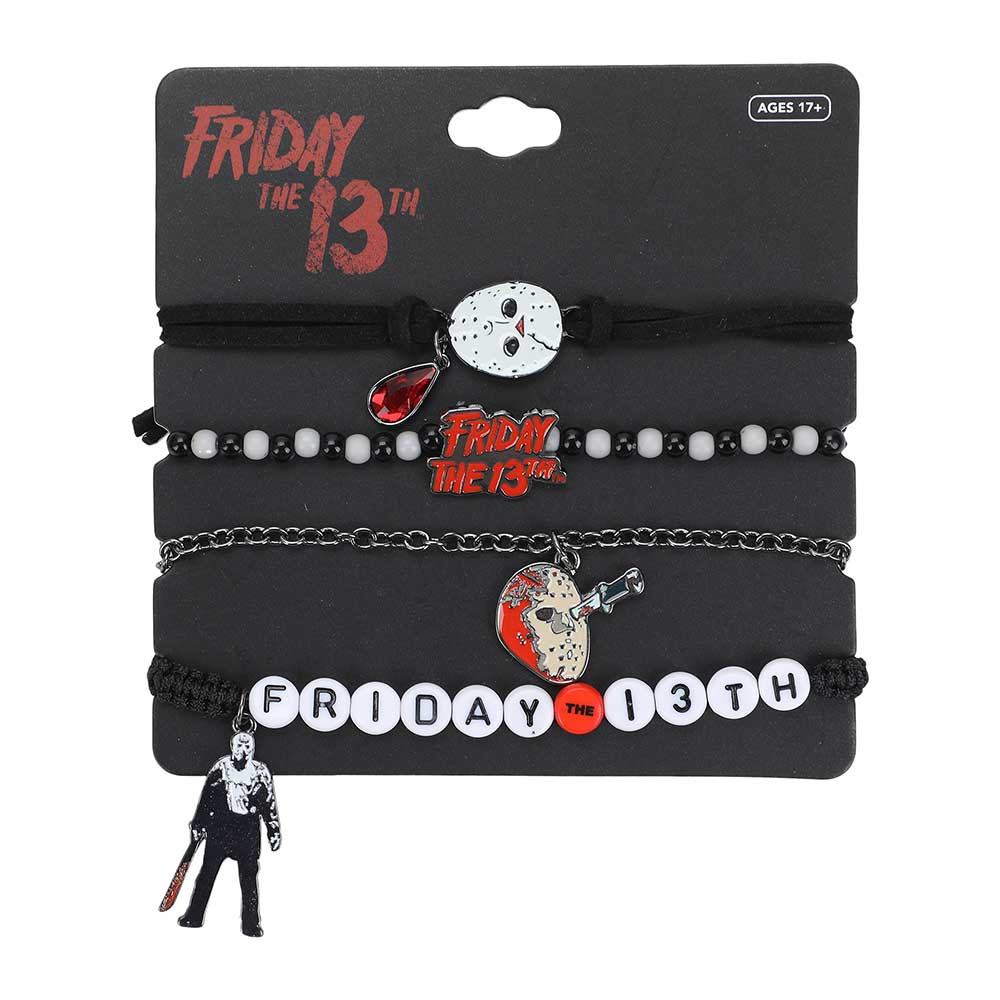 BioWorld Bracelet Friday The 13th Arm Party Bracelet Set BVA5X7BFTTPP00
