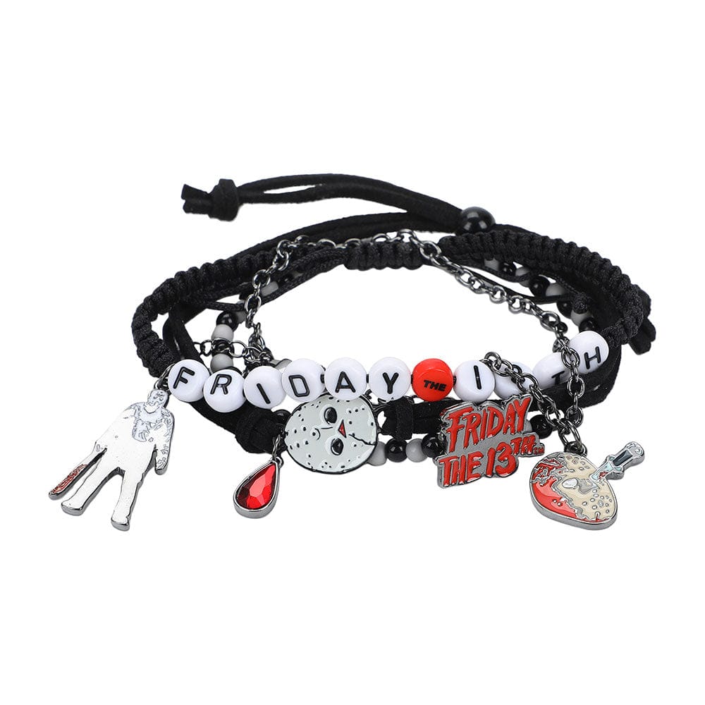 BioWorld Bracelet Friday The 13th Arm Party Bracelet Set BVA5X7BFTTPP00