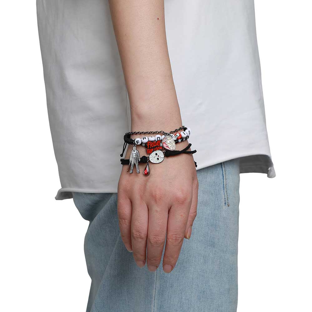 BioWorld Bracelet Friday The 13th Arm Party Bracelet Set BVA5X7BFTTPP00