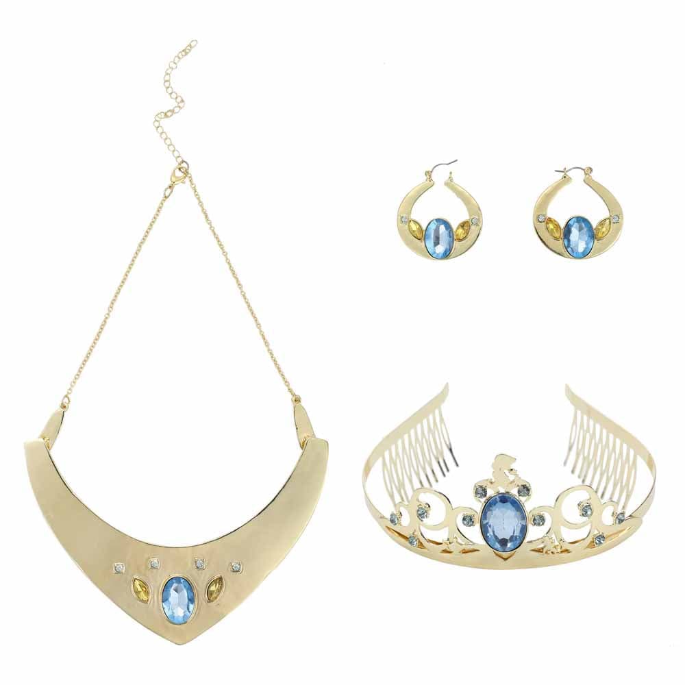BioWorld Cosplay Disney Princess Jasmine Tiara & Jewelry Cosplay Set JSF5LA6DSCPP00