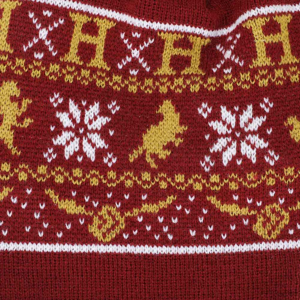 BioWorld Hat Harry Potter Hogwarts Trapper Lined Beanie Hat KCM66R5HPTPP00