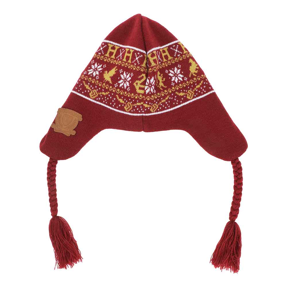 BioWorld Hat Harry Potter Hogwarts Trapper Lined Beanie Hat KCM66R5HPTPP00