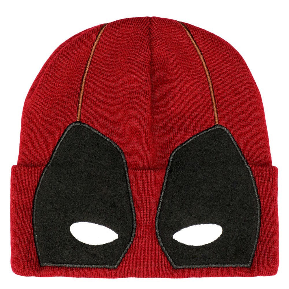BioWorld Hat Marvel Deadpool Big Face LED Beanie Hat KC97KNDPO00PP00