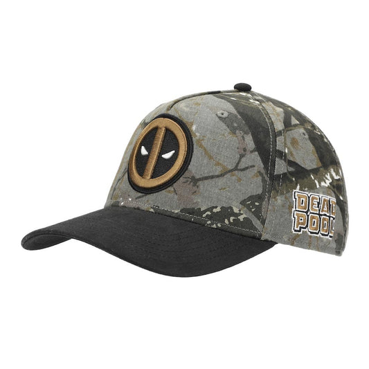 BioWorld Hat Marvel Deadpool Camo Embroidered Curved Bill Hat SBM72ASDPOPP00
