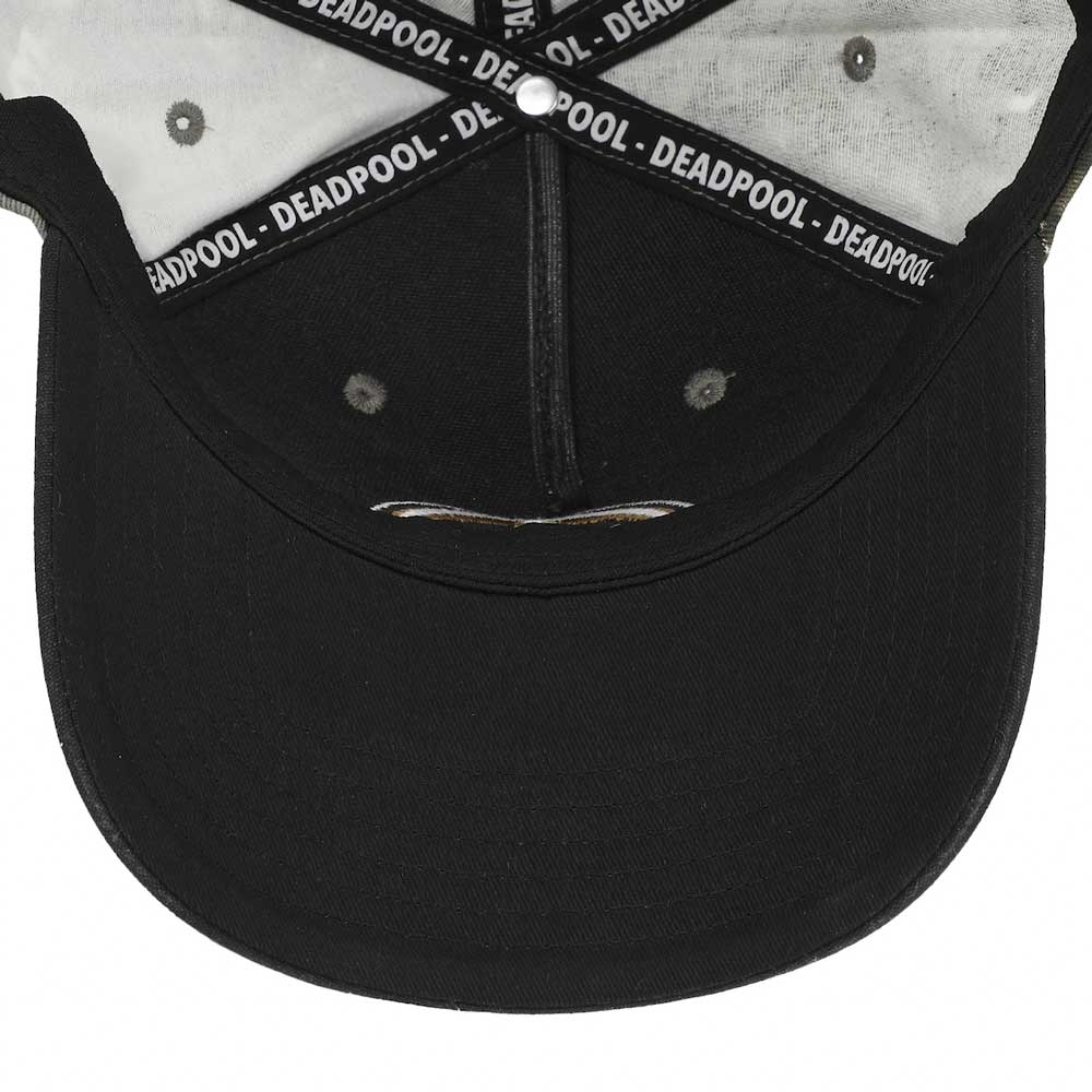 BioWorld Hat Marvel Deadpool Camo Embroidered Curved Bill Hat SBM72ASDPOPP00