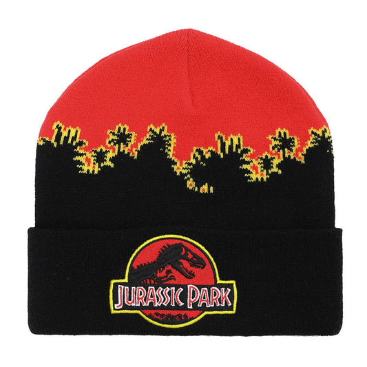 BioWorld Jurassic Park Knit In Landscape Cuff Beanie KCM5TH3JPAPP00