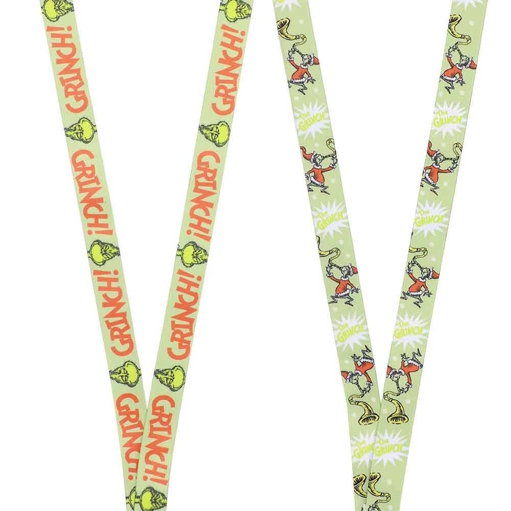 BioWorld Lanyard Dr. Seuss The Grinch AOP Lanyard LAU659QGRIPP00