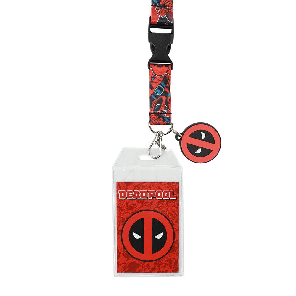 BioWorld Lanyard Marvel Deadpool Logo Lanyard LAA6FY5DPOPP00