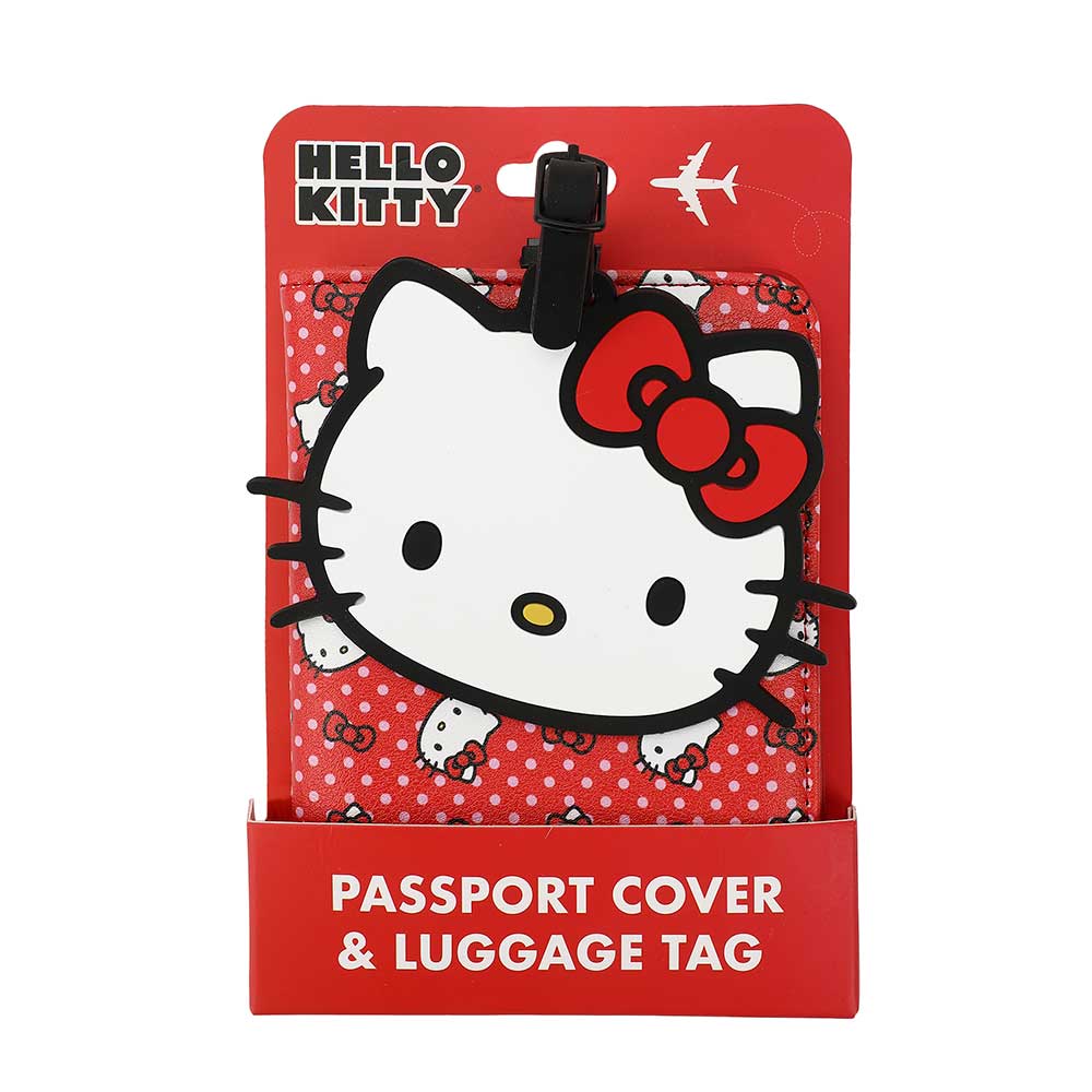 BioWorld Luggage Tag Hello Kitty Passport Cover & Luggage Tag FWY7JWZHKCPP00