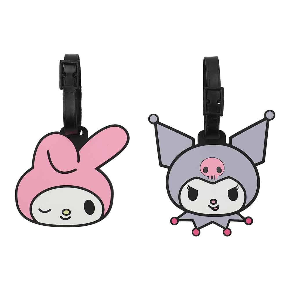 BioWorld Luggage Tag Kuromi & My Melody Rubber Luggage Tags LUG66JJHSRPP00