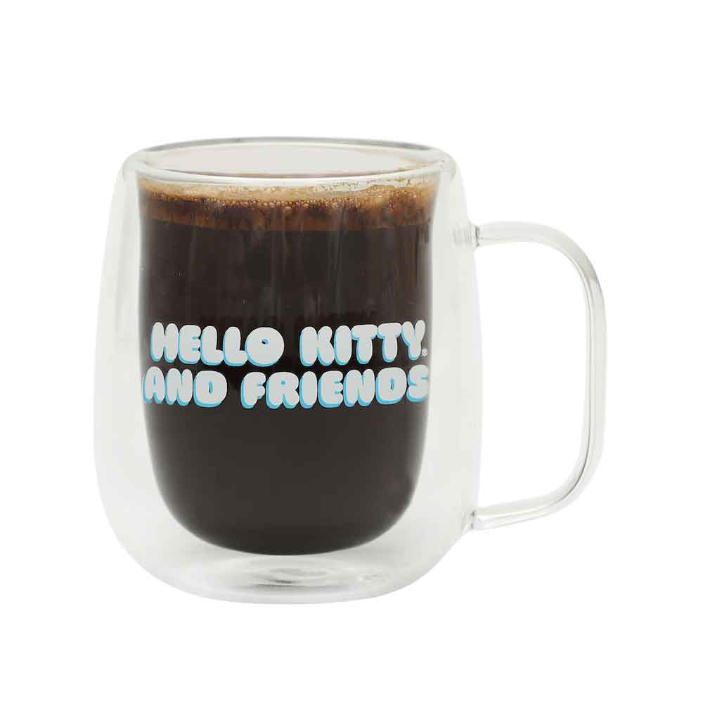 BioWorld Mug Hello Kitty And Friends Glass Mug VGU62CTHSRVI00