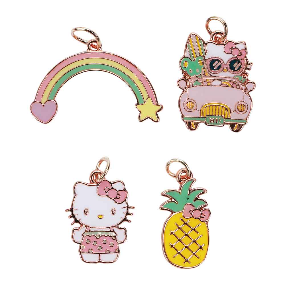 BioWorld Necklace Sanrio Hello Kitty Velvet & Chain Choker Set NK99VWHKCPP00