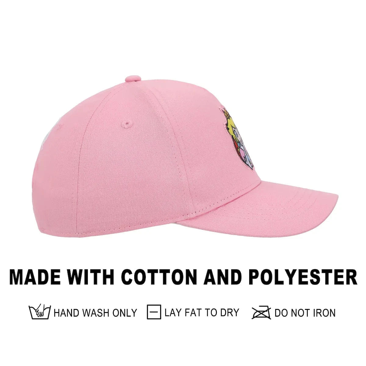 BioWorld Super Mario Princess Peach Youth Baseball Hat BAG6PWGSMBPP00