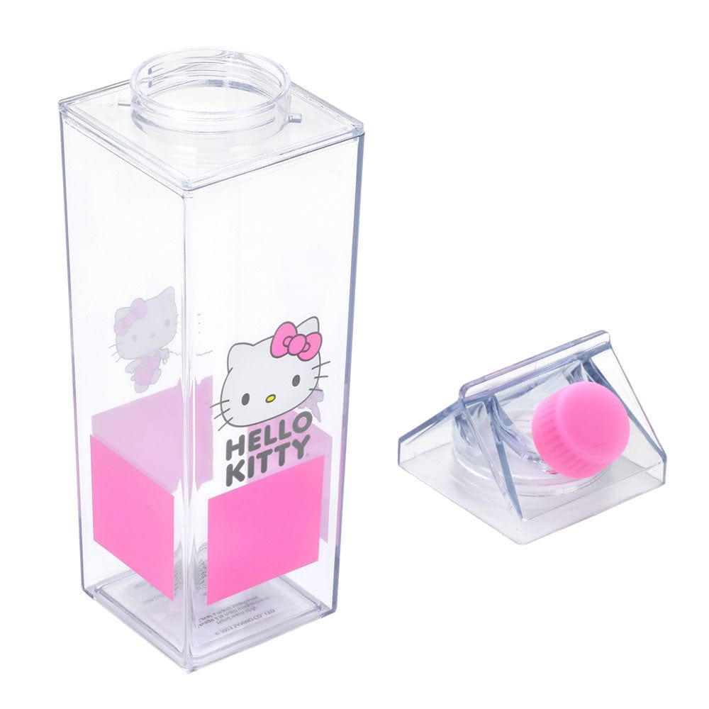 BioWorld Tumbler Hello Kitty Milk Carton Water Bottle 17oz WAA21UWHKCVI00