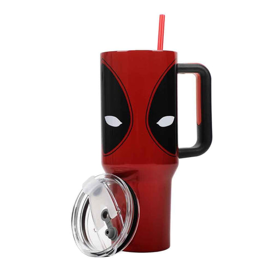 BioWorld Tumbler Marvel Deadpool Stainless Steel Tumbler WAA6XHGDPOVI00