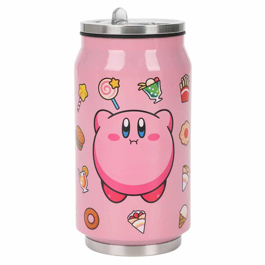 Bioworld Tumbler Nintendo Kirby Stainless Steel Soda Can Tumbler WAA29VTKBYVI00