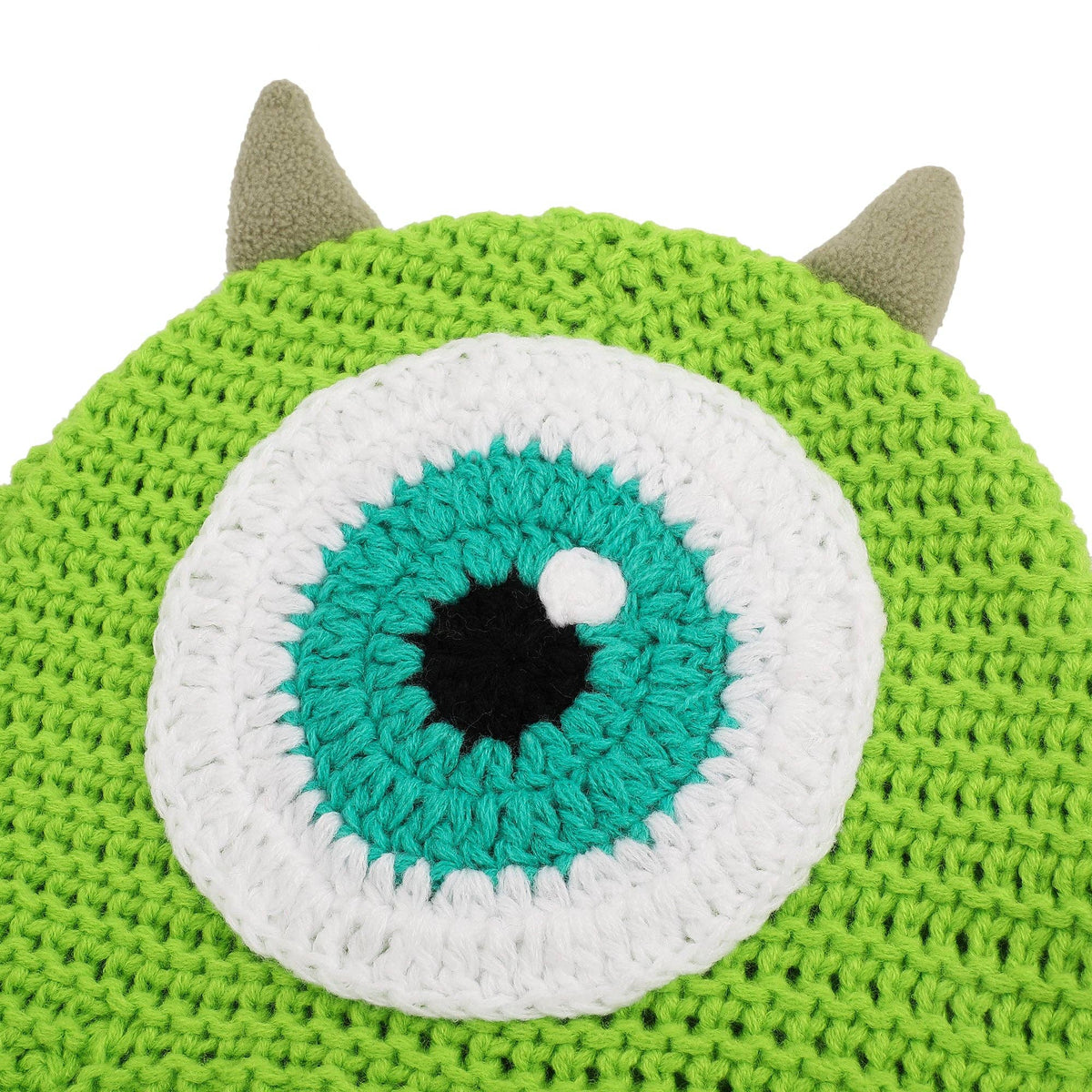 Bioworld Merchandising Bioworld Disney Pixar Monsters Inc Mike Wazowski Big Face Laplander Hat with Fleece Horns KCM70BRDSXPP00