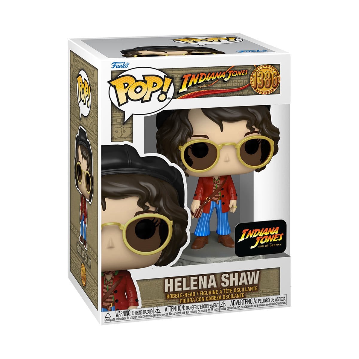 Funko Vinyl Figure Indiana Jones 5 Pop! Vinyl Figure FU63985 Helena Shaw #1386