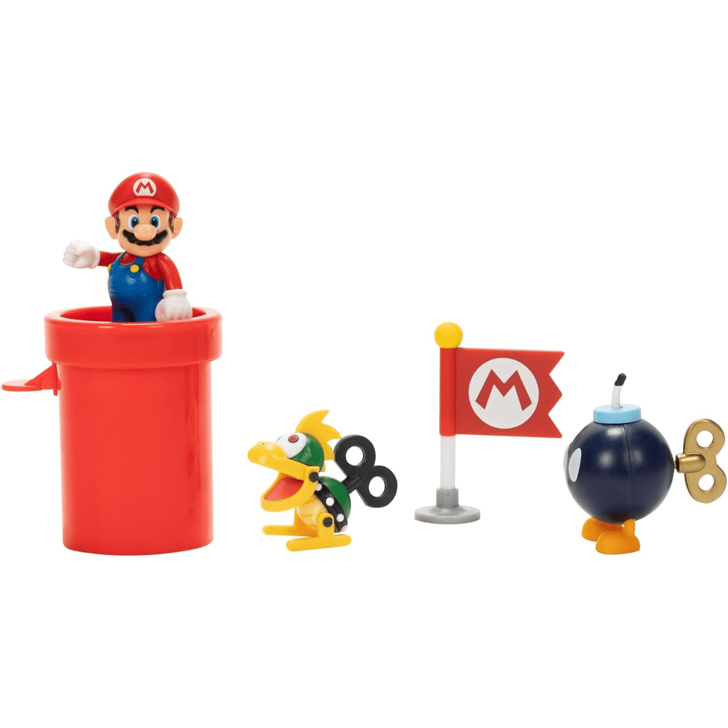 Jakks Pacific Action & Toy Figures Super Mario Diorama Multi-Pack JP41634SM Airship Deck