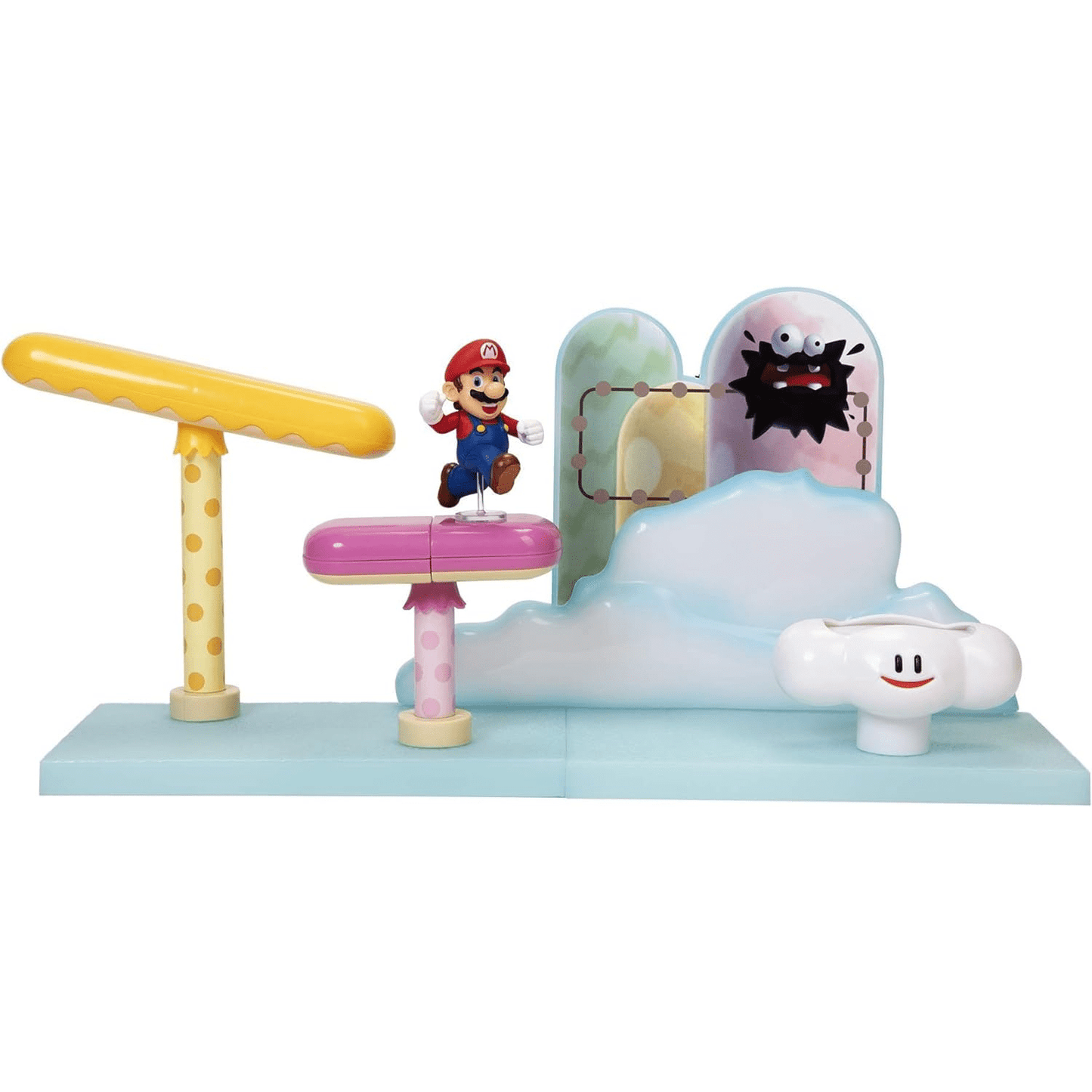 Jakks Pacific Action & Toy Figures Super Mario Deluxe Playset JP40200SM Dlx Cloud