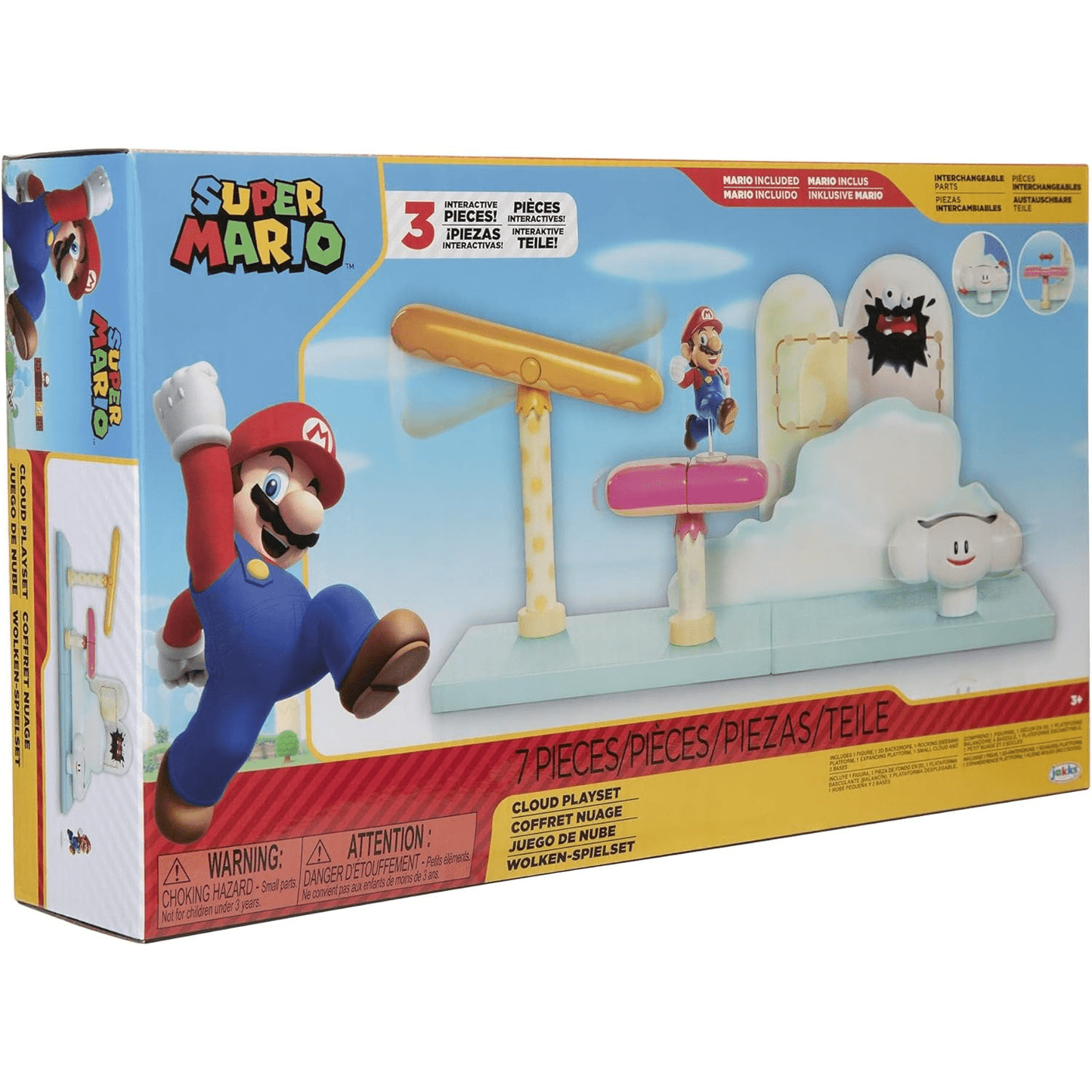 Jakks Pacific Action & Toy Figures Super Mario Deluxe Playset