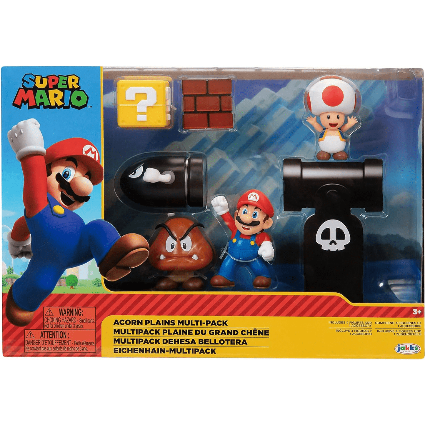 Jakks Pacific Action & Toy Figures Super Mario Diorama Multi-Pack
