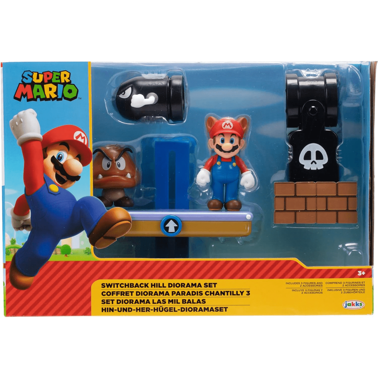 Jakks Pacific Action & Toy Figures Super Mario Diorama Multi-Pack