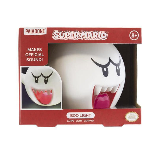Paladone Desk Light Super Mario Bros. Boo Light With Sound PP8017NN