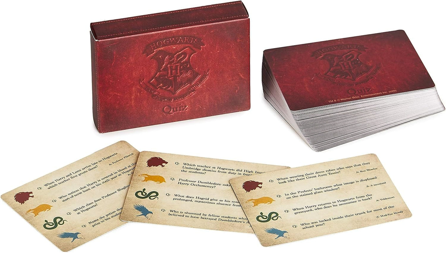 Paladone Game Cards Wizarding World Harry Potter Hogwarts Trivia Quiz Cards Game WG7014HPTX