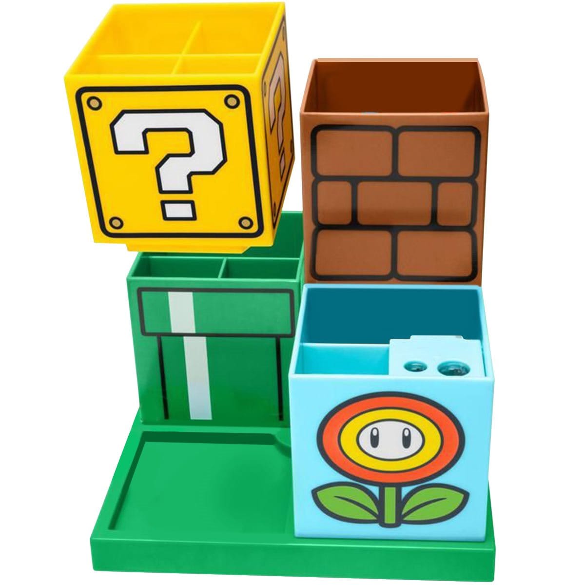 Paladone Stationery Super Mario Desktop Organizer & Storage PP11592NN