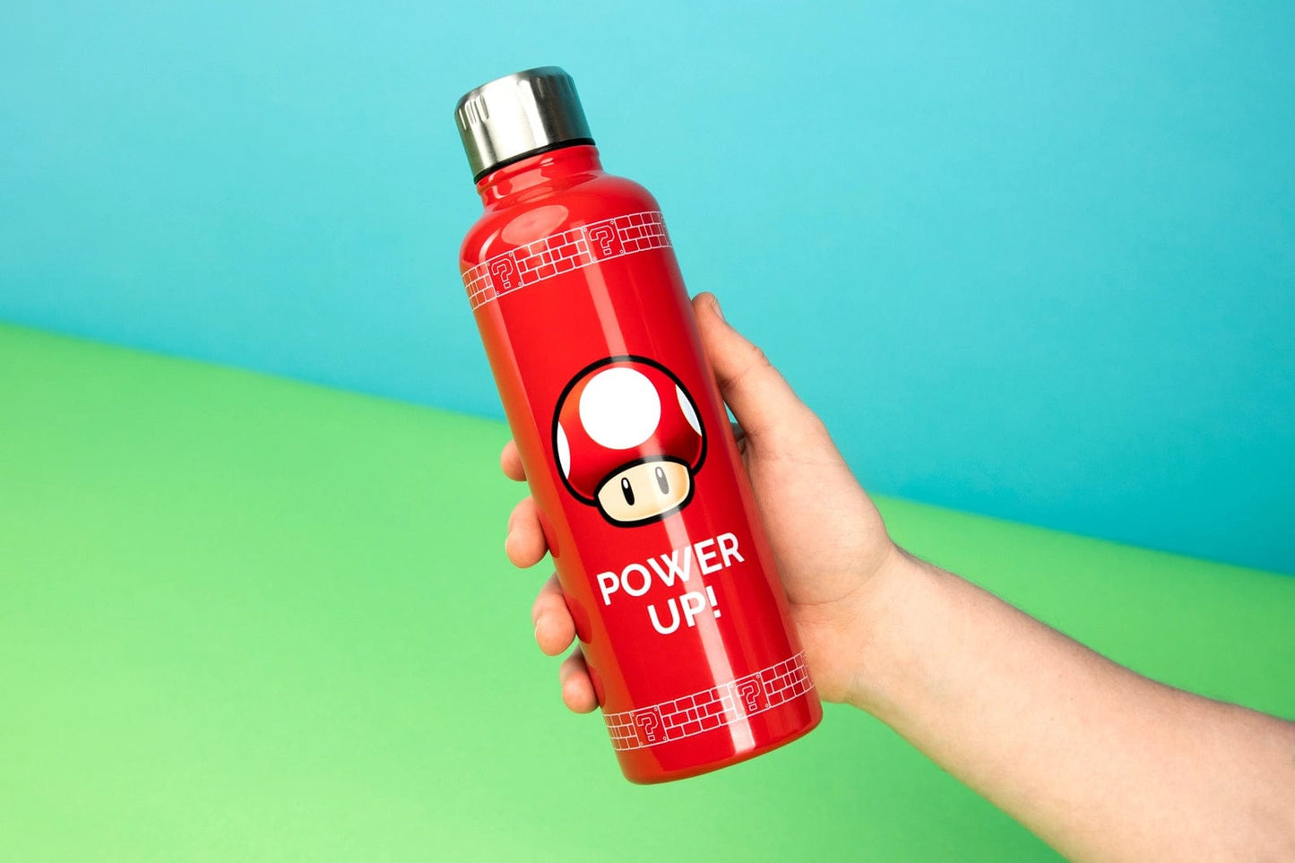Paladone Tumbler Super Mario Bros. Power Up Water Bottle PP5807NN