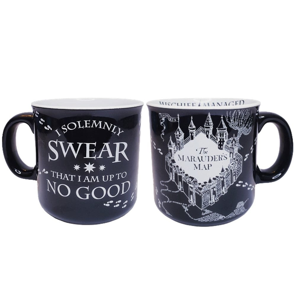 Silver Buffalo Mug Harry Potter Marauder's Map Ceramic Mug 20oz HP1318E1