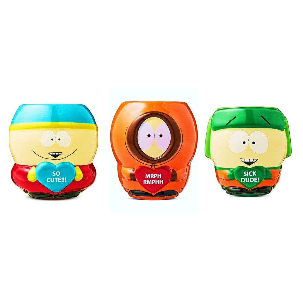 Zak! Designs Mug South Park 3D Valentine Ceramic Mug ZKSOP194X Full Set 2