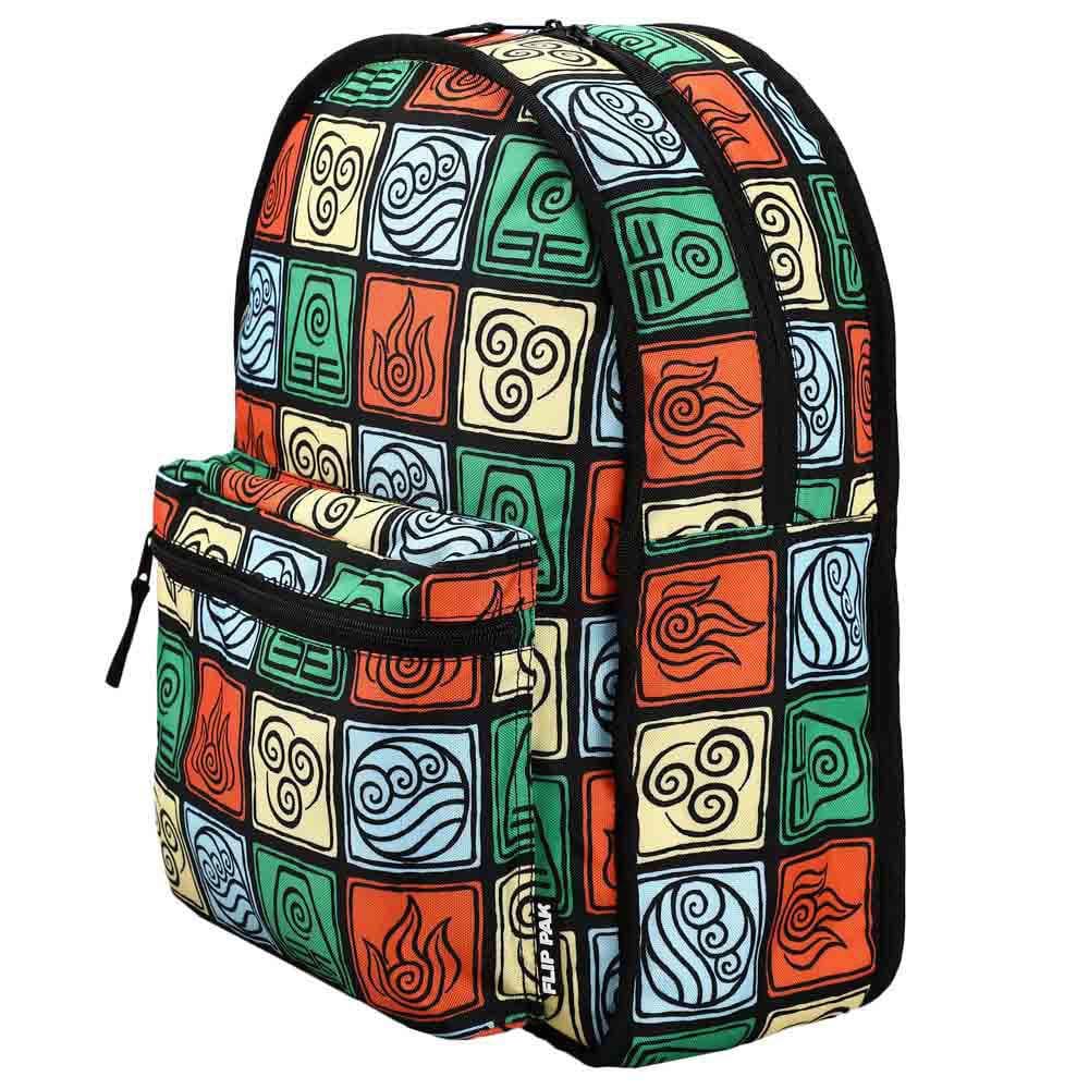 Bioworld Avatar The Last Airbender Reversible 3D Backpack Appa & Momo