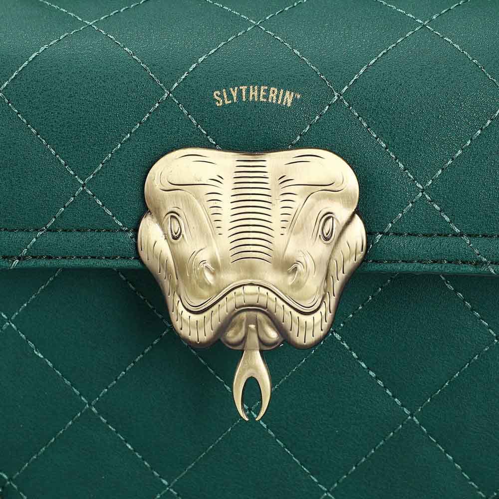 Wizarding World Harry Potter Slytherin Mini Trunk Quilted Handbag