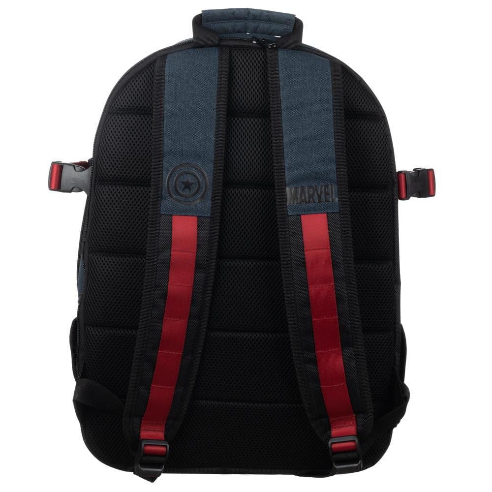 Bioworld Marvel Captain America Utility Laptop Backpack