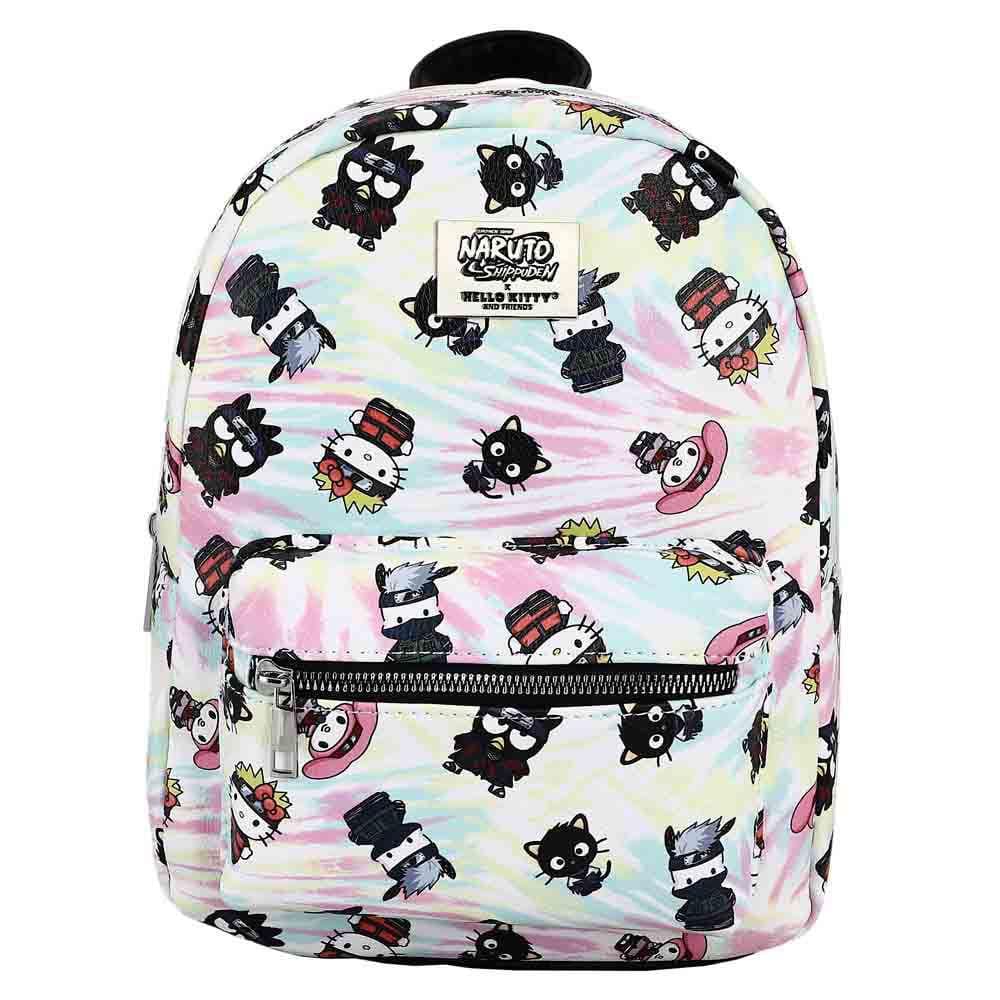 chibi mini backpack Sanrio Hello Kitty Naruto Tie Dye Chibi Mini Backpack by Bioworld – Collective Hobbees