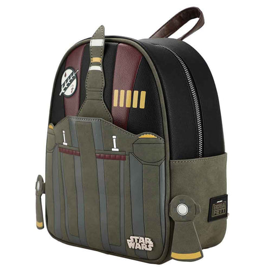 Bioworld Star Wars Boba Fett Premium Mini Backpack