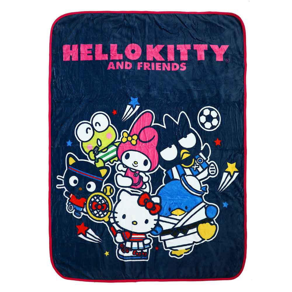 BioWorld Blanket Sanrio Hello Kitty & Friends Sports Fleece Throw Blanket BZY1XBGHSRPP00