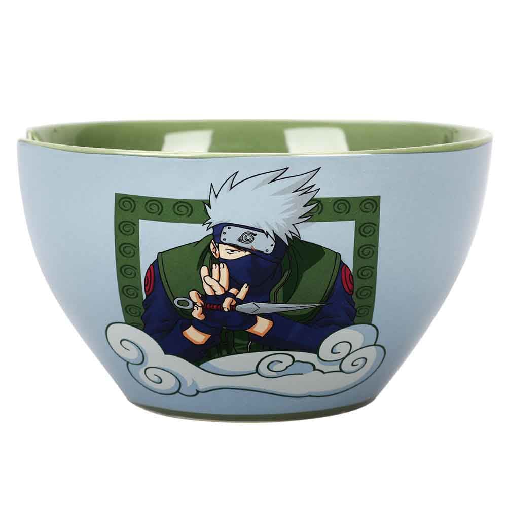 BioWorld Bowl Naruto Kakashi Ceramic Ramen Bowl