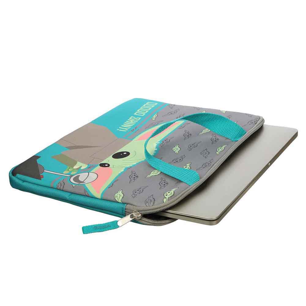 BioWorld Handbags, Wallets & Cases The Mandalorian Grogu Padded Laptop Case PNY0YBQSTWWT00