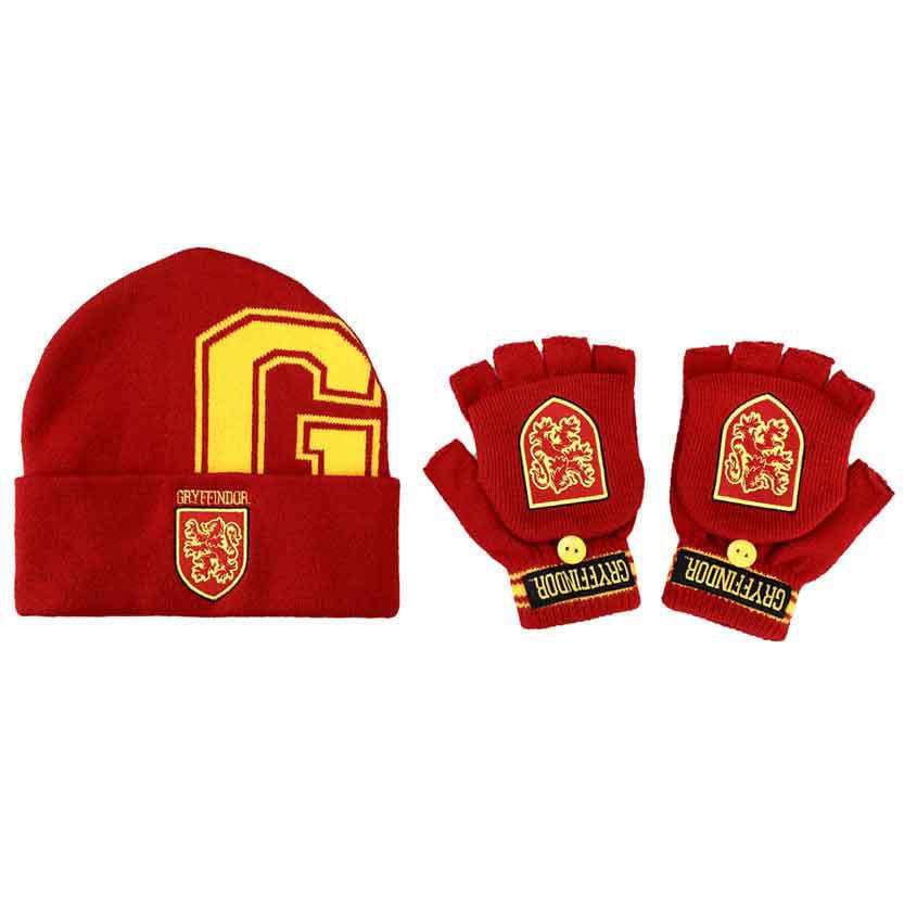 Bioworld Wizarding World Harry Potter Gryffindor Beanie & Glomitts Combo