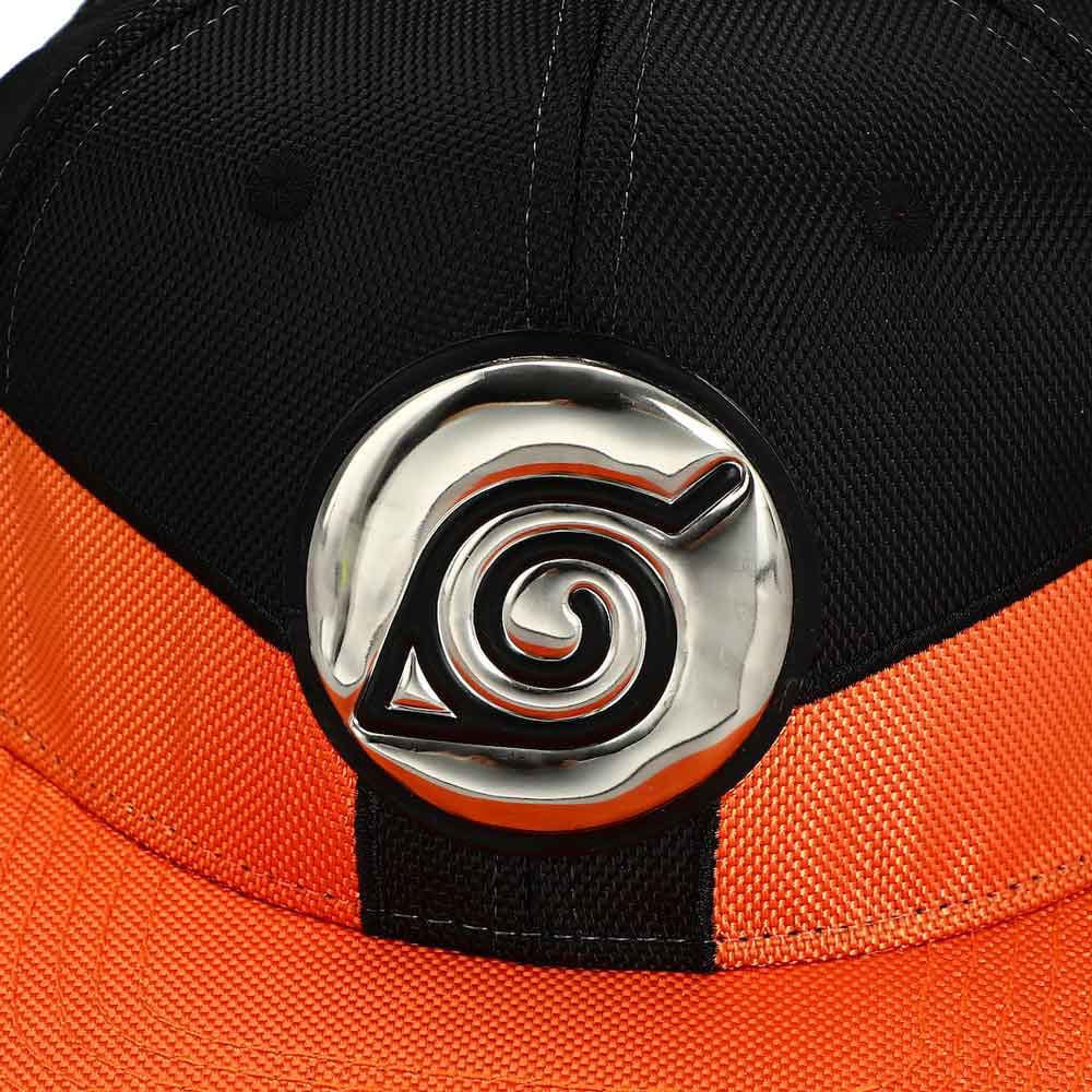 BioWorld Hat Naruto Chrome Patch Flat Bill Hat