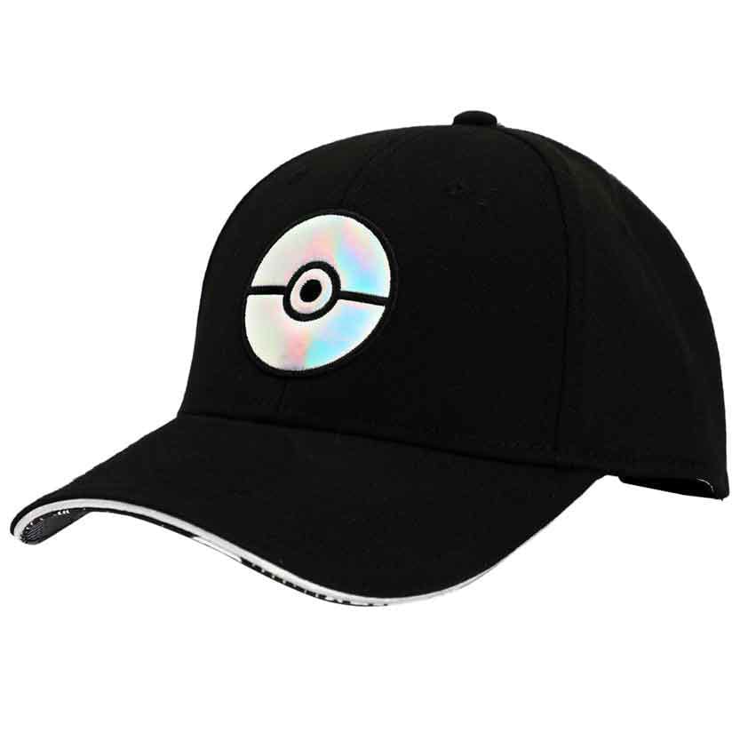 BioWorld Hat Nintendo Pokemon Holographic Pokeball Hat BAM06WNPOKPP00