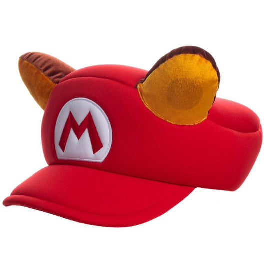 BioWorld Hat Super Mario Bros. Racoon Cosplay Hat