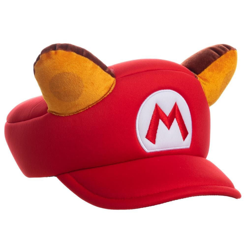 BioWorld Hat Super Mario Bros. Racoon Cosplay Hat