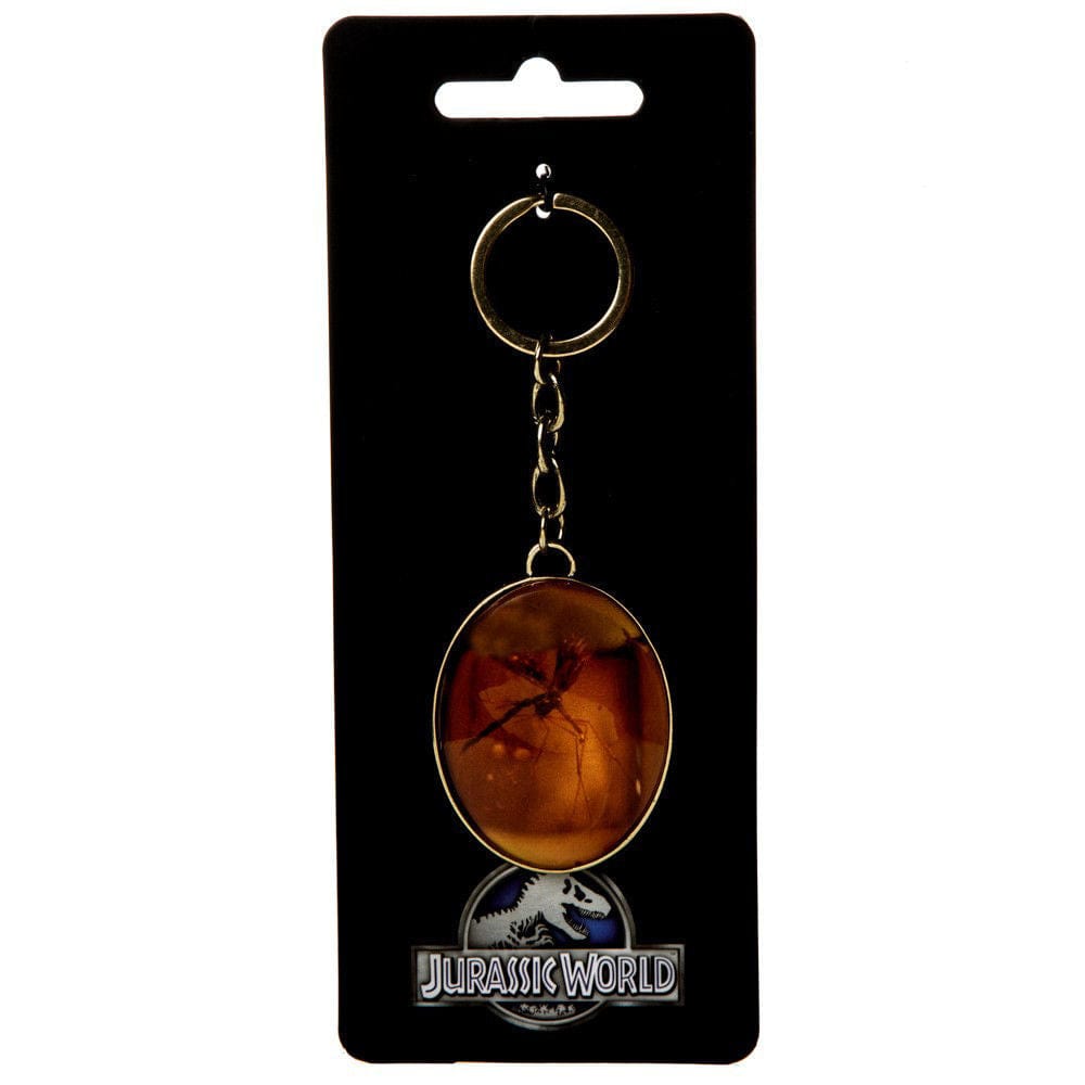 Bioworld Jurassic Park Resin Mosquito Keychain